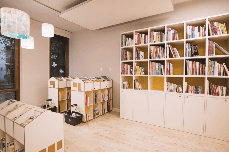 Bibliothek in der Kita kinderzimmer ConventParc