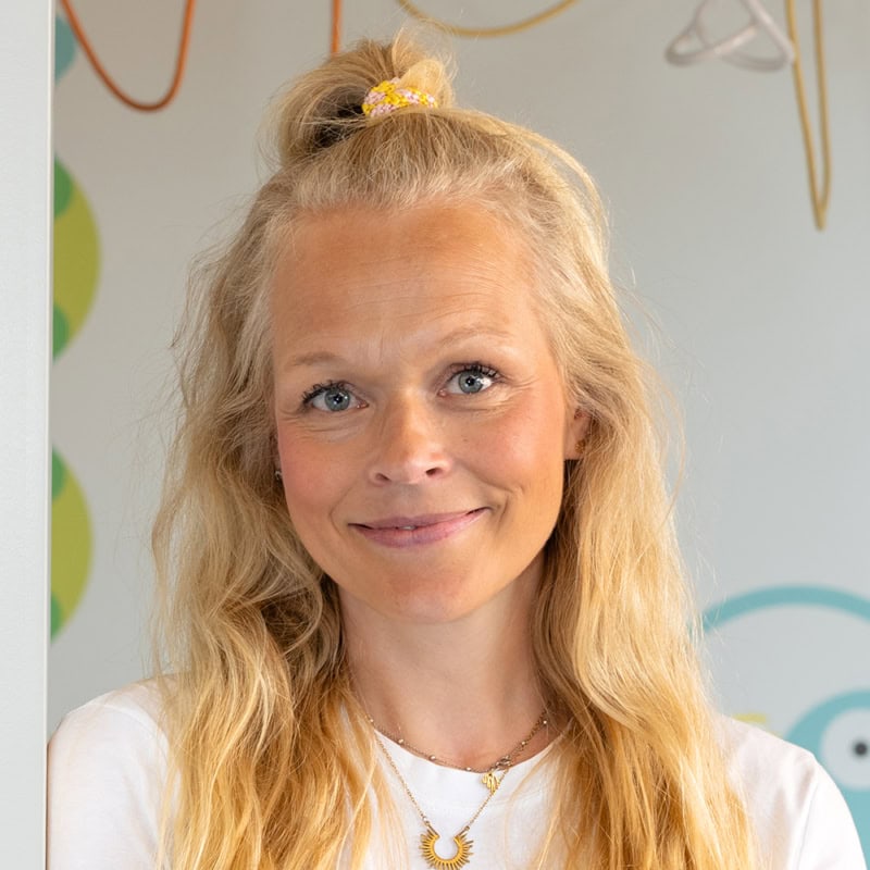 Porträt von Ilka Söth. Leitung der Kita kinderzimmer Marmelade